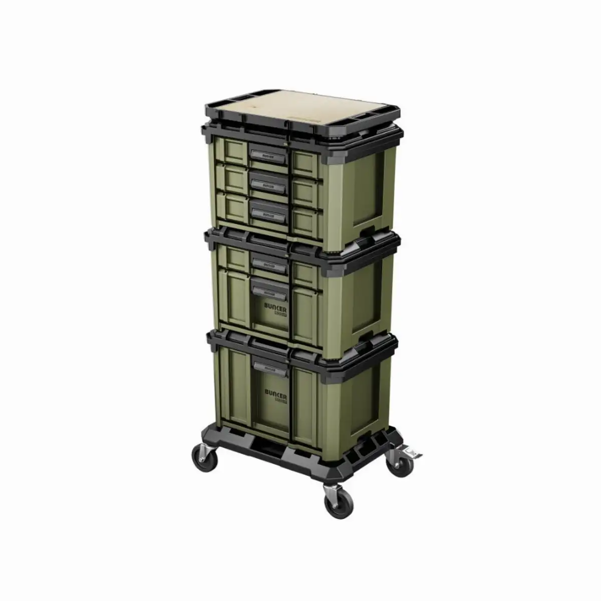 BUNKER Load-Up Coffre de rangement mobile, 5pcs